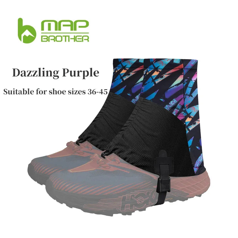 Load image into Gallery viewer, MAP BROTHER F1001 Trail Running Gaiters | Sandproof Shoe Covers for Triathlon Marathon
