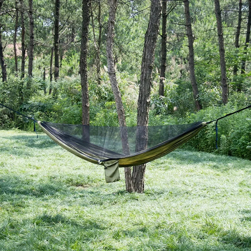Load image into Gallery viewer, Mosquito Net Camping Hammock – Lightweight Outdoor Hanging Bed (290x140cm)
