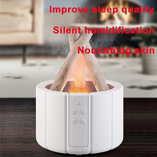 Campfire Aromatherapy Machine Home Aromatherapy Machine Essential Oil Aromatherapy Flame Humidifier Home Deco