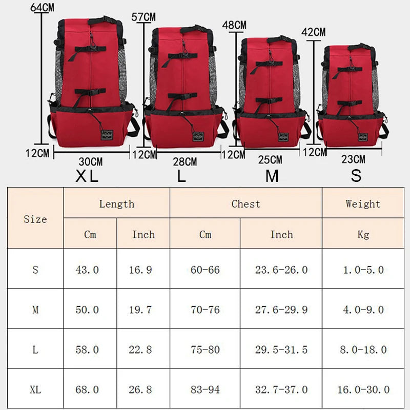 Load image into Gallery viewer, Strong Nylon Dog Carrier Backpack
