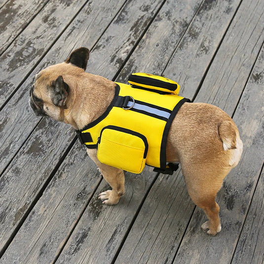 Dog Saddle Backpack Waterproof Hiking & Camping Pack for Small and Medium Dogs