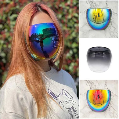 Full Face Shield Sunglasses – Unisex Anti-Spray Protective Cycling Goggles