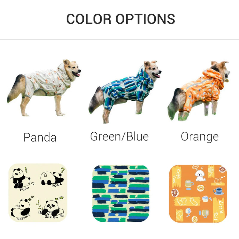 Load image into Gallery viewer, Waterproof Dog Raincoat – All-Season Protection for Medium and Large Dogs
