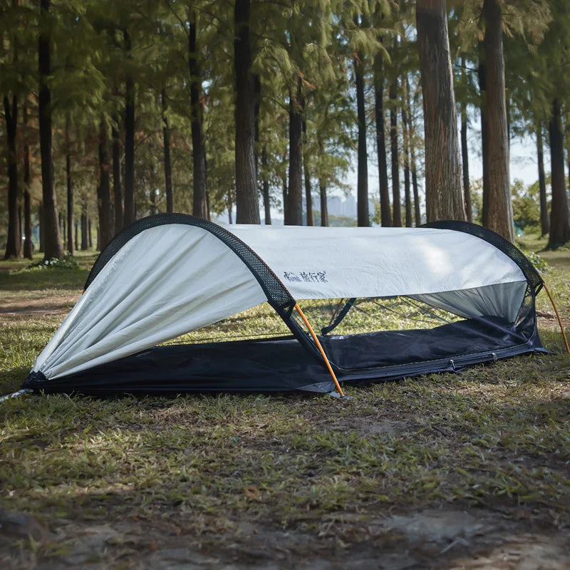 Load image into Gallery viewer, Traveler 2.0 Double Hammock with Mosquito Net &amp; Sunshade – 270x140cm
