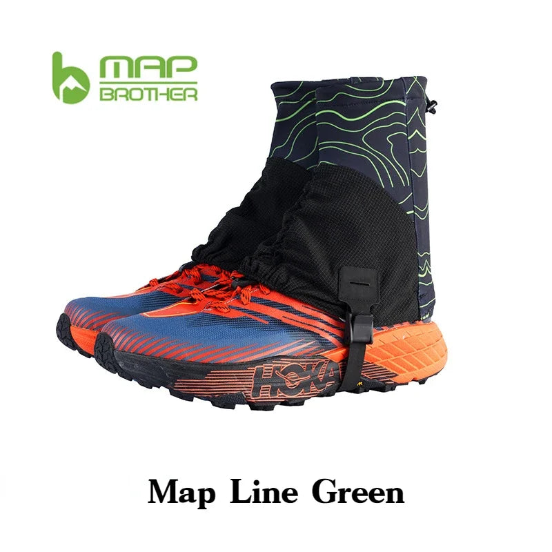 Load image into Gallery viewer, MAP BROTHER F1001 Trail Running Gaiters | Sandproof Shoe Covers for Marathon Hiking

