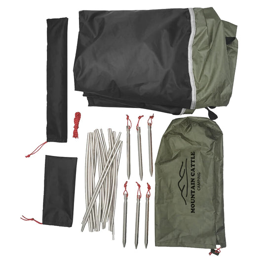Ultralight 1-Person Waterproof Tunnel Tent – Compact Shelter for Solo Hiking, Camping & Fishing