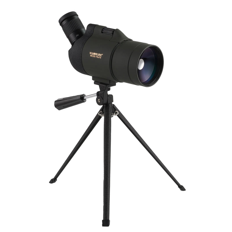 Load image into Gallery viewer, Visionking Light Weight 25-75x70 Spotting Scope Powerful Refraction BAK4 FMC Birdwatching Camping Shooting Telescope With Tripod
