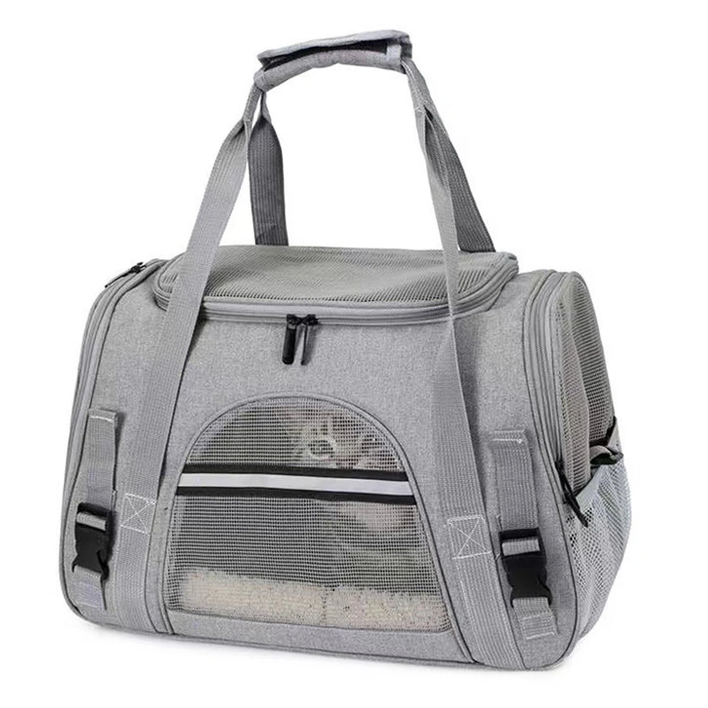 Load image into Gallery viewer, Adjustable Convenient Spacious Soft-Sided Pet Carrier Backpack - Comfortable for Small Dogs and Cats on Long Journeys - Effortle
