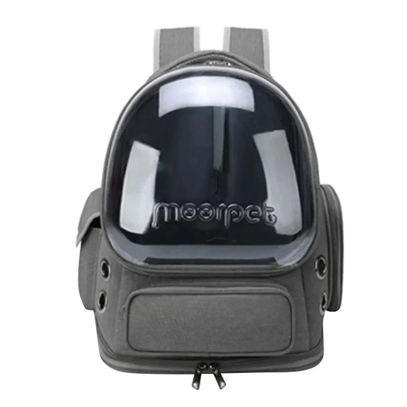 Load image into Gallery viewer, Pawstrip Transparent Pet Carrier Backpack
