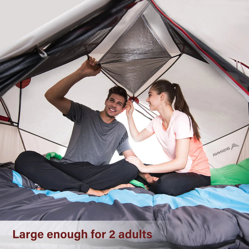 Load image into Gallery viewer, BISINNA 2-Person Ultralight Trekking Tent – Lightweight, Waterproof, and Trail-Ready
