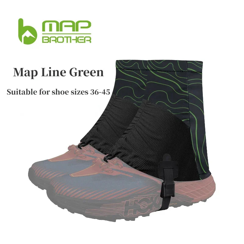 Load image into Gallery viewer, MAP BROTHER F1001 Trail Running Gaiters | Sandproof Shoe Covers for Triathlon Marathon
