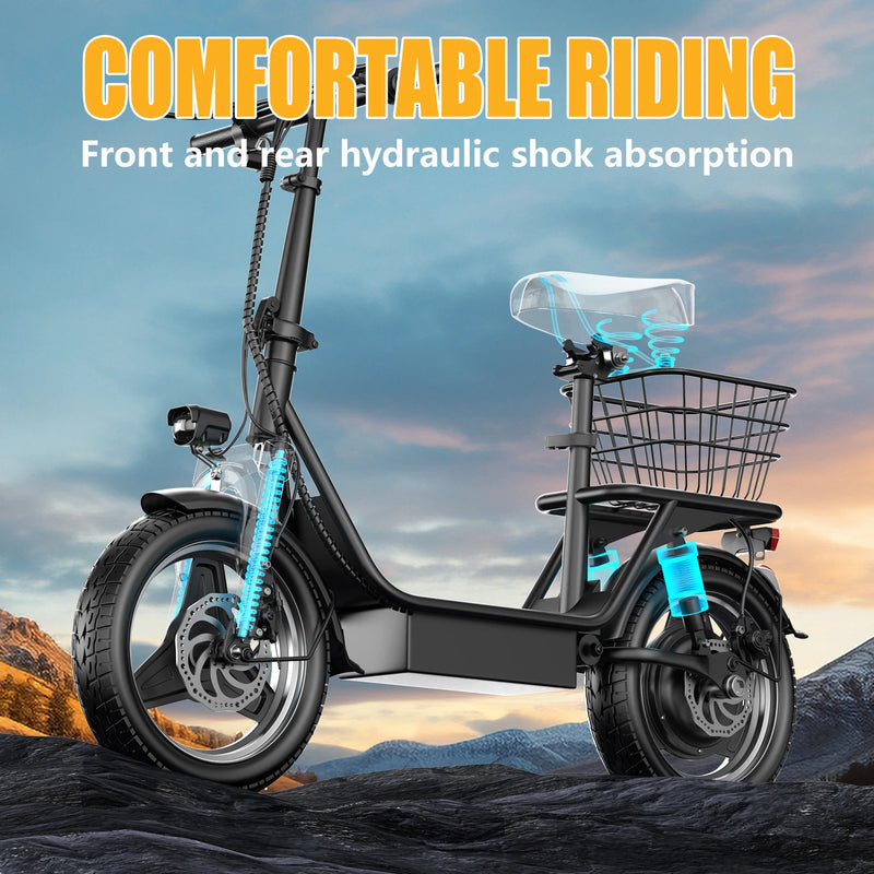 Load image into Gallery viewer, 13Ah Electric Bike Long Range 20MPH Folding Electric Bike for Adults Men Women Foldable Ebike City Urban Commuting Bicycles
