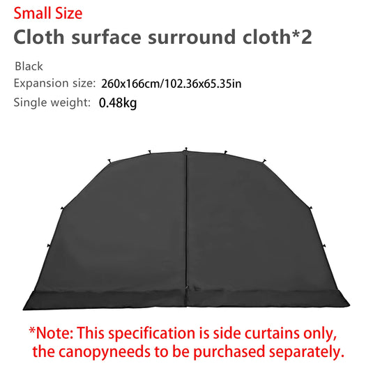 BISINNA Outdoor Dome Tent – Large Silver-Coated Canopy for Garden, Camping, and Family Picnics