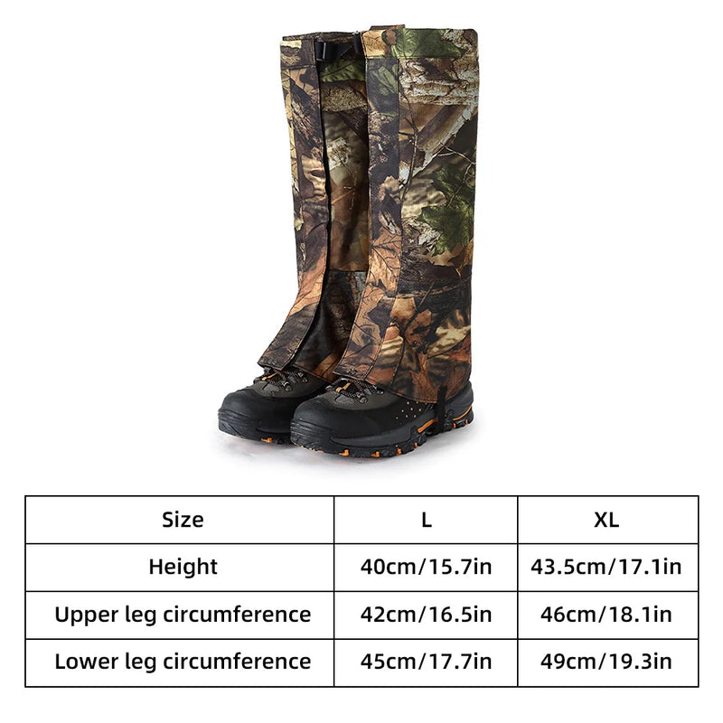 Load image into Gallery viewer, Camo Legging Gaiters | Waterproof Snowboard Boots Cover for Hunting &amp; Hiking
