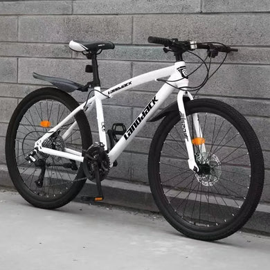 26-Inch Men’s Mountain Bike – 27-Speed Off-Road Bicycle with High-Carbon Steel Frame