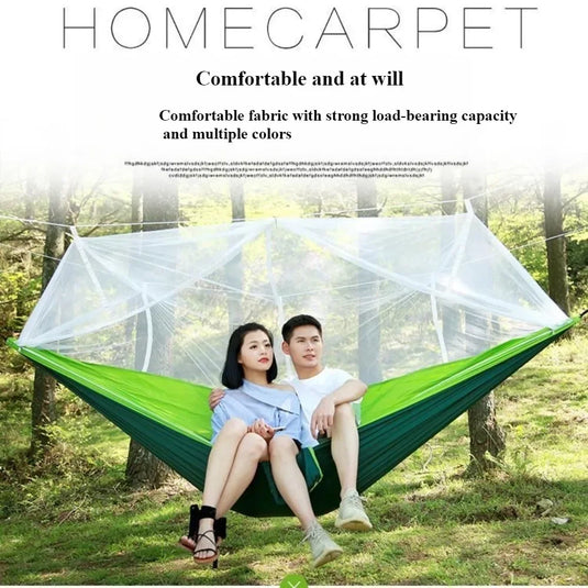Double Camping Mosquito Net Hammock – Lightweight Comfort & Insect Protection