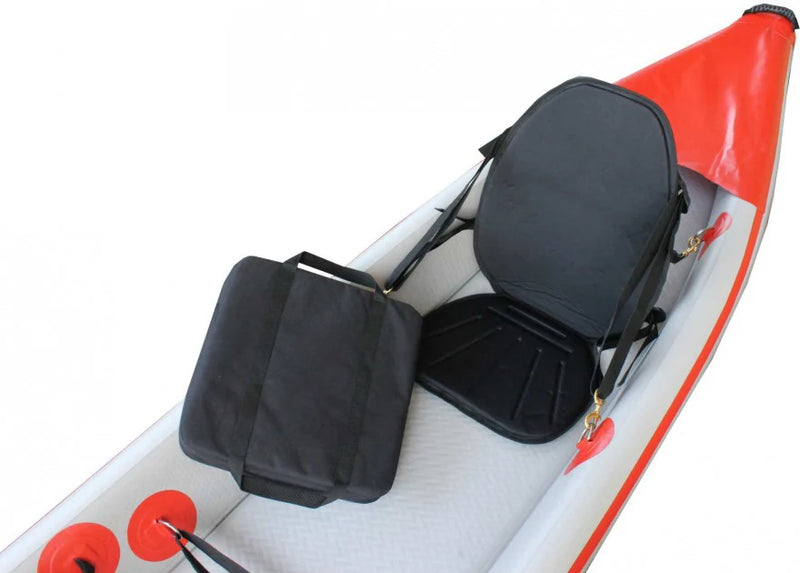 Load image into Gallery viewer, 420Cm 2 Person Inflatable Canoekayak Fishing Boat Drop Stitch Floor Boat Kayak
