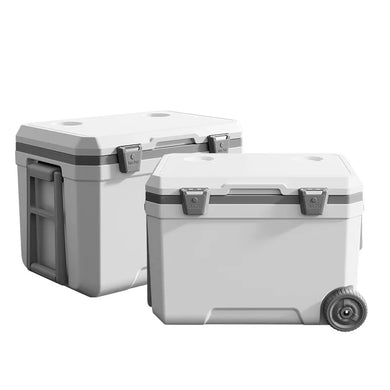 45L Portable Wheeled Ice Chest Cooler – Insulated Camping & Outdoor Box