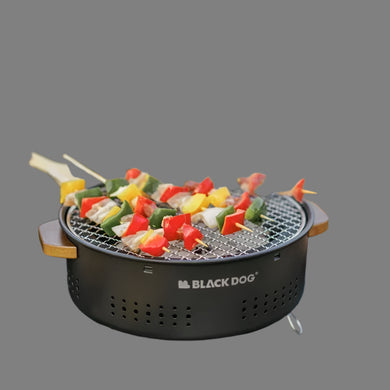 Versatile Compact Charcoal Grill