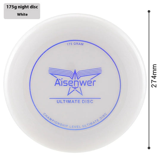175g Ultimate Night Frisbee – Pro-Grade PE Disc for Outdoor Team Sports & Night Play