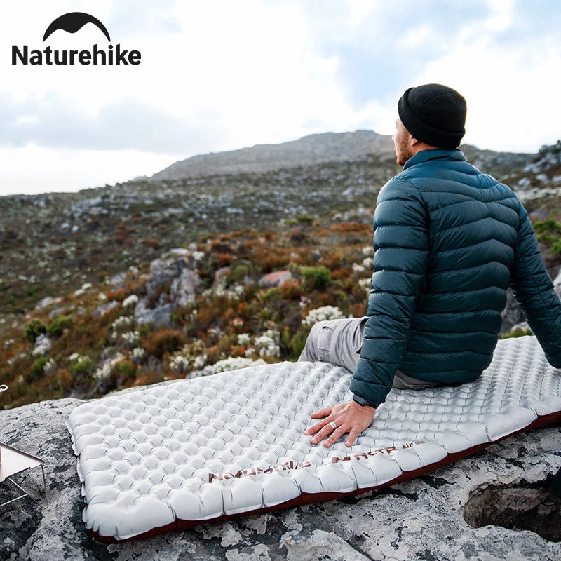 Load image into Gallery viewer, Naturehike Inflatable Mattress R 5.8 Outdoor Portable Foldable Tent Sleeping Single Pad Ultralight Hiking Travel Camping Mat
