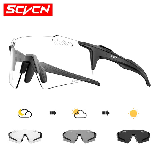 SCVCN Photochromic Cycling Sunglasses – Intelligent Vision for Every Adventure