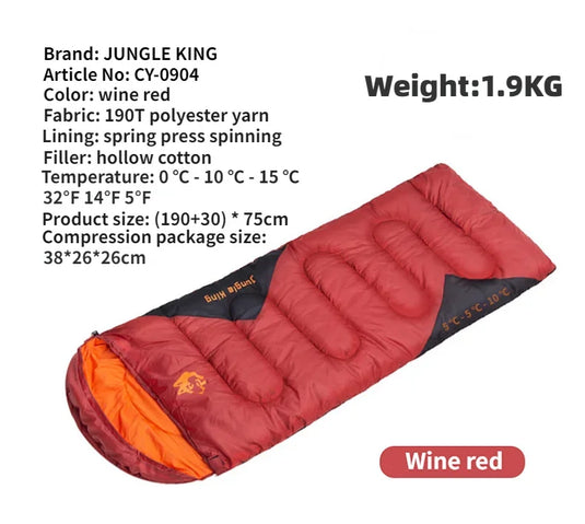 Ultralight Waterproof 4-Season Envelope Sleeping Bag | Hiking