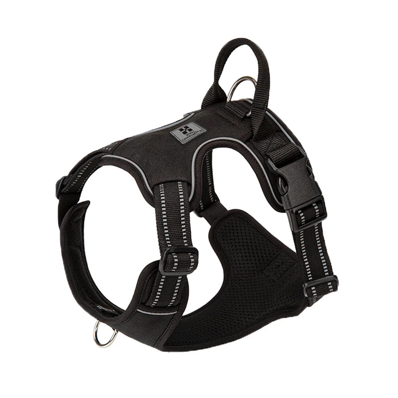 Load image into Gallery viewer, Personalized No-Pull Reflective Dog Harness

