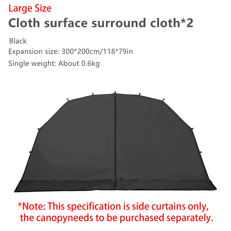 Load image into Gallery viewer, BISINNA Outdoor Dome Tent – Large Silver-Coated Canopy for Garden, Camping, and Family Picnics
