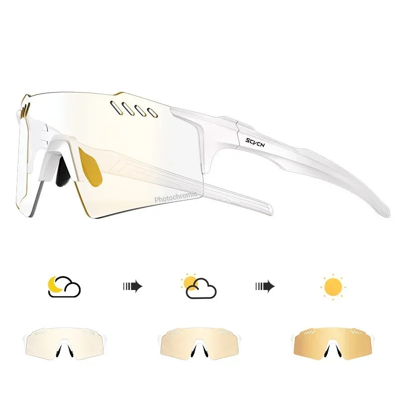 Load image into Gallery viewer, SCVCN Photochromic Cycling Sunglasses – Intelligent Vision for Every Adventure
