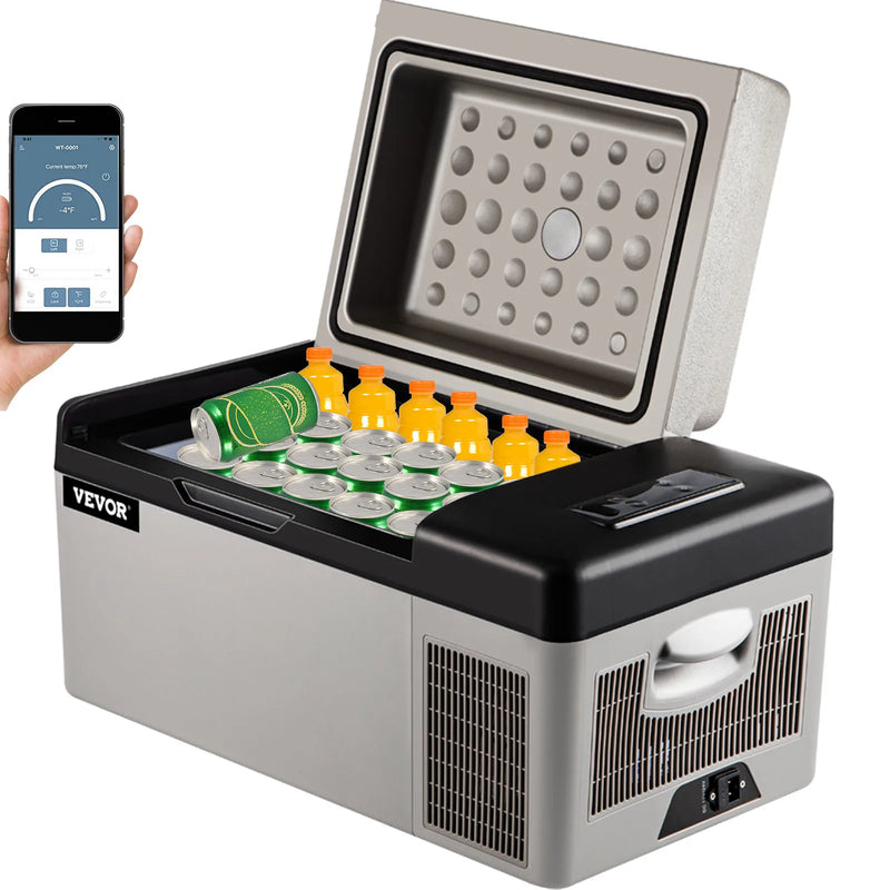 Load image into Gallery viewer, Succebuy 20-55L Portable Refrigerator | Car Electric Compressor Cooler 12/24V DC &amp; 110-240V AC
