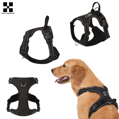 Personalized No-Pull Reflective Dog Harness