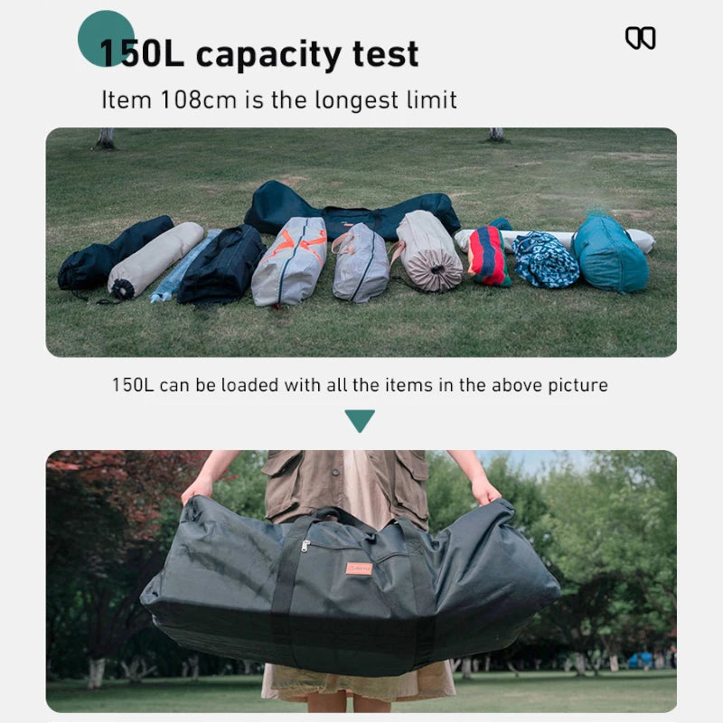 Load image into Gallery viewer, 100L Camping Tools Storage Bag – Heavy-Duty Foldable Travel Organizer

