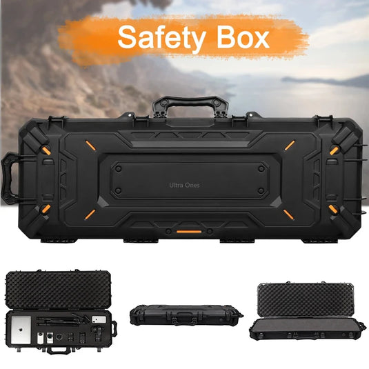 Tactical Hunting Protection Case Waterproof Shooting Tool Suitcase Tactical Gun Pistol Safety Storage Hard Shell Box