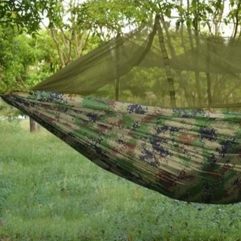 Load image into Gallery viewer, Double Camping Mosquito Net Hammock – Lightweight Comfort &amp; Insect Protection
