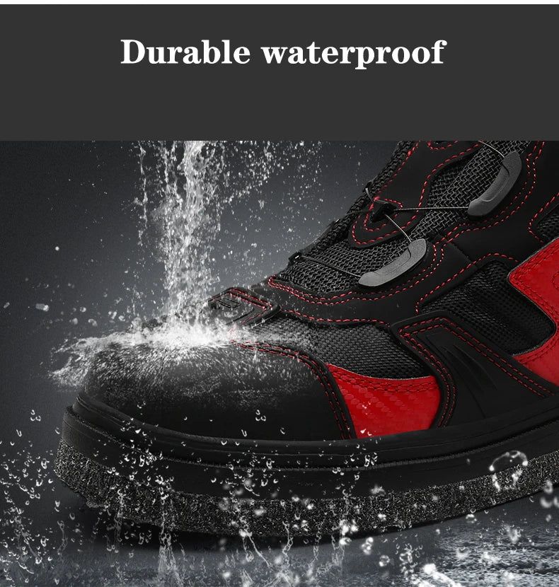 Load image into Gallery viewer, Men&#39;s Rock fishing shoes Fishing Wading Boot Upstream Shoes Anti-slip River Wading Waders Boots Women&#39;s sand-fishing shoes
