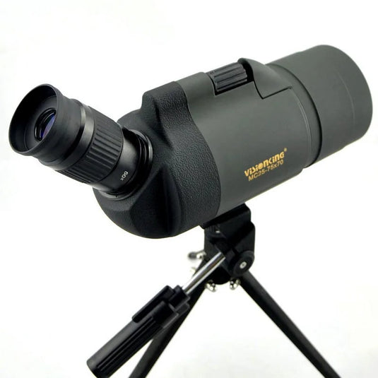 Visionking Light Weight 25-75x70 Spotting Scope Powerful Refraction BAK4 FMC Birdwatching Camping Shooting Telescope With Tripod