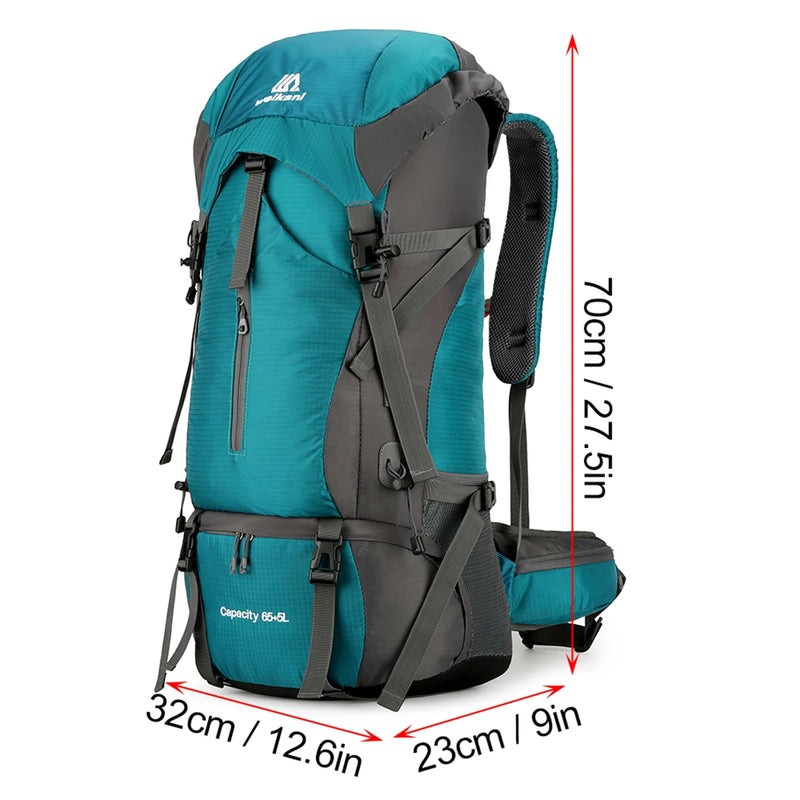 Load image into Gallery viewer, 70L Waterproof Hiking Backpack | Camping Climbing Mountaineering Rucksack | Trekking Travel Bag
