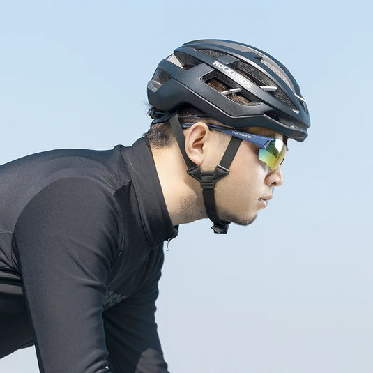 ROCKBROS 3-Lens Polarized Cycling Glasses – Lightweight Sports Eyewear for Men and Women