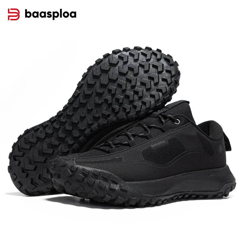 Load image into Gallery viewer, Baasploa Men’s Trail Running Shoes – Superior Grip &amp; All-Terrain Comfort
