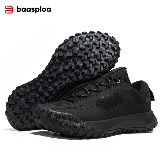 Baasploa Men’s Trail Running Shoes – Superior Grip & All-Terrain Comfort