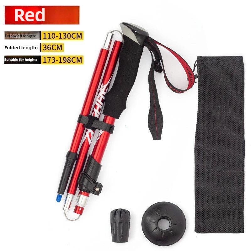 Load image into Gallery viewer, Foldable Hiking Sticks | Portable Trekking Pole for Camping &amp; Climbing
