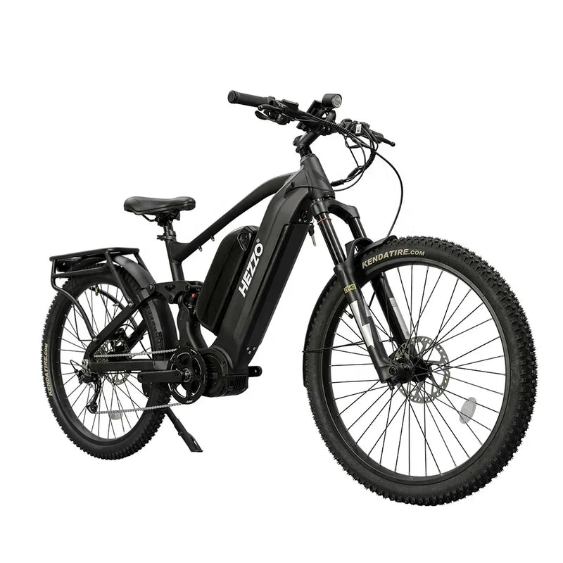 Load image into Gallery viewer, HEZZO Dual Battery Electric Bicycle 52V 1000w BAFANG M620 Mid Drive Ebike 27.5Inch 40Ah LG Mountain Ebike 9 Speed 150km Emtb
