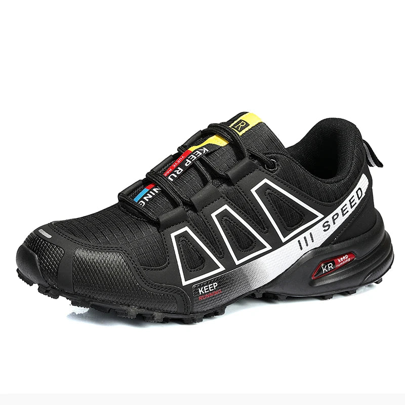Load image into Gallery viewer, Qwaccu Waterproof Hiking Shoes – All-Weather Traction for Outdoor Adventures
