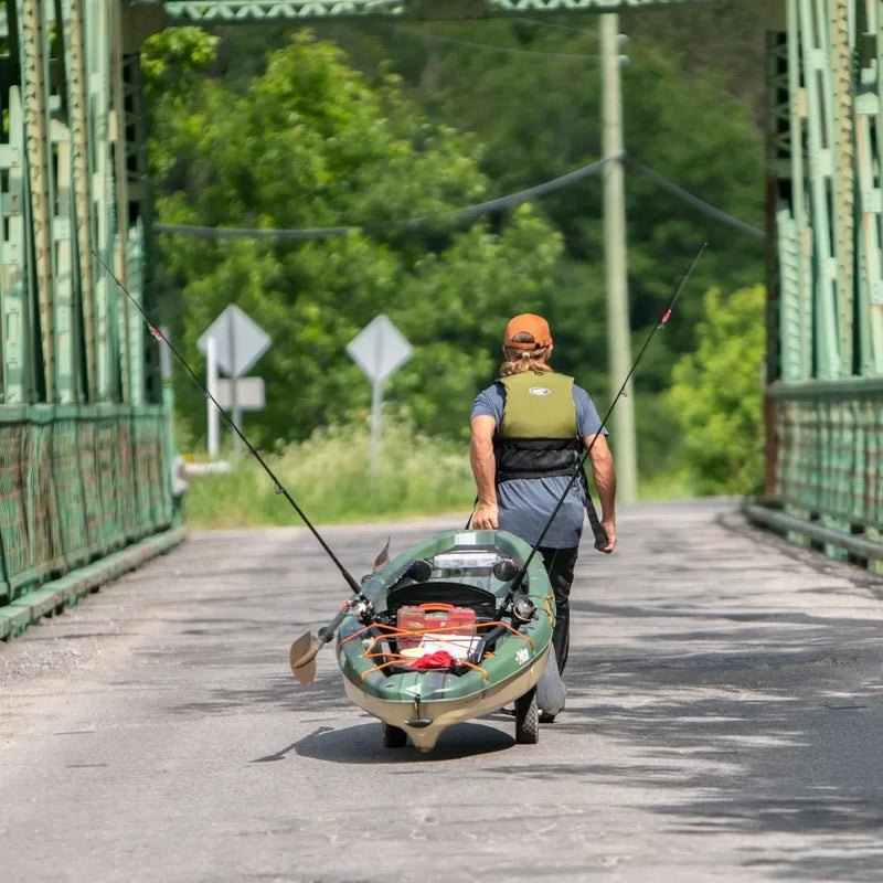 Load image into Gallery viewer, Sentinel Angler Plastic Fishing Kayak, Boats Pvc Boat Boating Kayaking Water Sports Entertainment, Sentinel 100X, Angler Kayak
