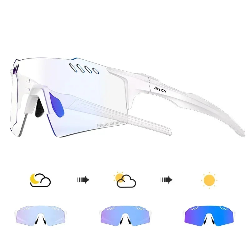 Load image into Gallery viewer, SCVCN Photochromic Cycling Sunglasses – Intelligent Vision for Every Adventure
