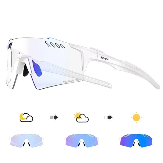 SCVCN Photochromic Cycling Sunglasses – Intelligent Vision for Every Adventure