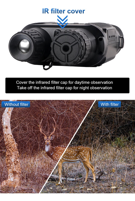 Wifi Hd 1080P Scopes Hunting Night Vision Sight Telescope With LCD Display